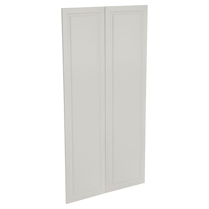 Kaboodle 900mm Cremasala Heritage Pantry Doors - 2 Pack