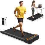 Advwin Treadmill Under Desk Walking Pad Home Compact Portable Electric Running Machine Black