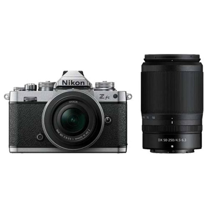 Nikon Z Fc (twin 50-250mm) Mirrorless Camera - Black