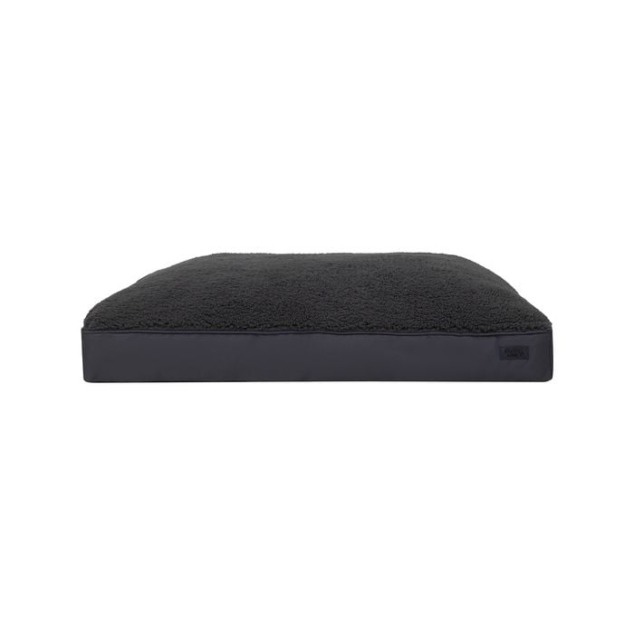 Baxter Bone Medium Charcoal Pillow Bed
