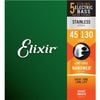 Elixir #14777 Bass Guitar 5 String Nanoweb Coating Stainless Steel 45-130 Medium