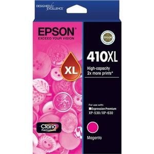 Epson GENUINE Original Epson 410XL Magenta Ink Cartridge Toner XP-530 XP-630 T340392