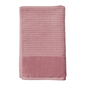 Jenny Mclean Royal Excellency Hand Towel 2 ply sheared Border 600GSM - Rosebud