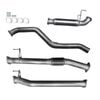 Ignite Exhausts Dpf Back For Mazda Bt50 B30b 3l With High Flow Hotdog/resonator Raw Aluminised Steel