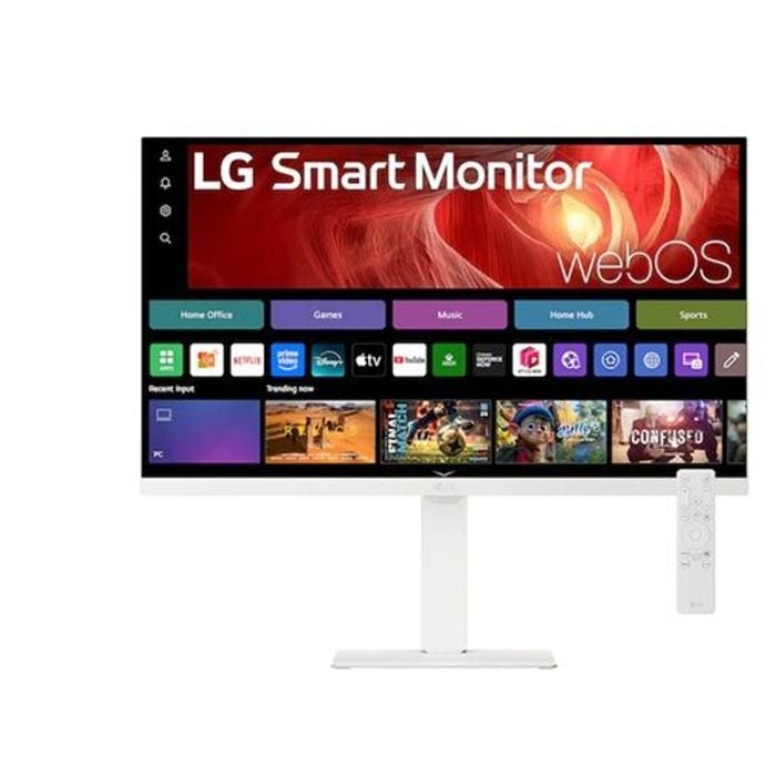 LG 27' 4k Uhd Ips Smart Monitor With Webos, Usb-c (65w Pd)