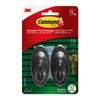 Command Outdoor Medium Slate Terrace Hooks
