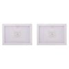 2PK Gibson Gifts Jewelled 40th Picture/Photo Frame 6x4" Rectangle