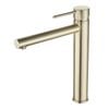 Mondella Resonance 35mm Brushed Brass Vessel Basin Mixer