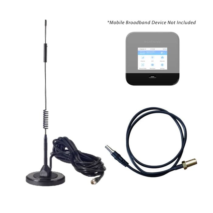 Netgear Nighthawk M7 Ultra Magnetic Base Mobile Antenna Booster (Mobile Broadband Not Included)