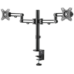 Brateck Monitor Premium Aluminum Articulating Dual Monitor Arm