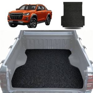 Signature Honeycomb UTE Tub Mat Tray Liner for Isuzu D-Max Crew Cab 2020 - Current RG - Black