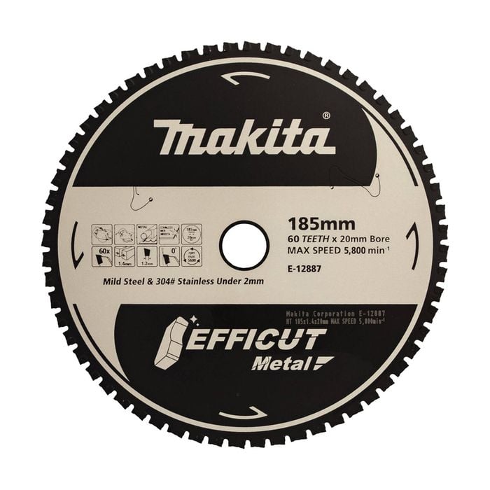 Makita 185mm 60T Metal Circ Saw Blade E-12887
