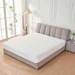 LINENOVA Deep Pocket Ultra-Soft Microfibe Fitted Sheet - King, White