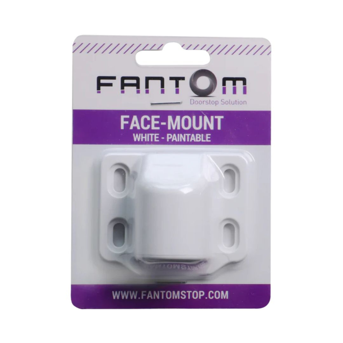 Fantom Hardware White Face-Mount 
