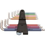 WERA Multicolour Stainless Steel Metric Hex Key Set