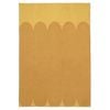Loopsie-220cm X 150cm-poyeni Printed Mustard Washable Rug
