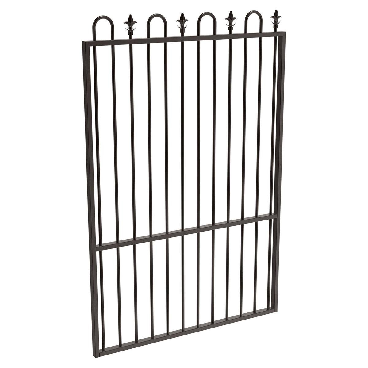 ProtectorAl 800 - 1200 x 1800mm Black Aluminium Loop And Spear Pool ...