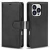 Tough On for Apple iPhone 16 Pro Max Flip Wallet Leather Case Black