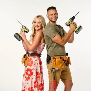 The Block Contestants - Brit and Taz