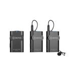 Boya BY-WM4 PRO-K2 Dual Channel Wireless Lavalier Lapel Microphone Kit