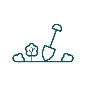 Icon - Trade - General landscape upgrades - green