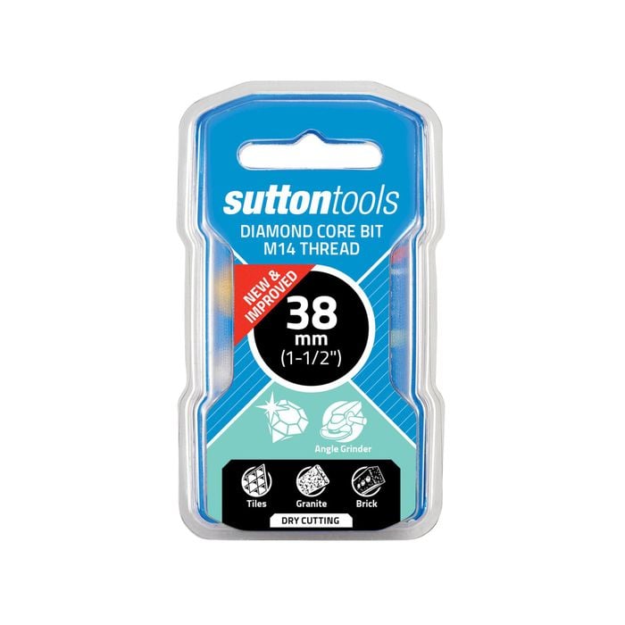 Sutton Tools 38mm M14 Diamond Core Bit