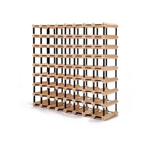 Home Ready 72 Bottle Timber Wine Rack Storage Cellar Organiser