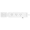 Arlec White 4 Outlet Powerboard With Detachable 10W Wireless Charger