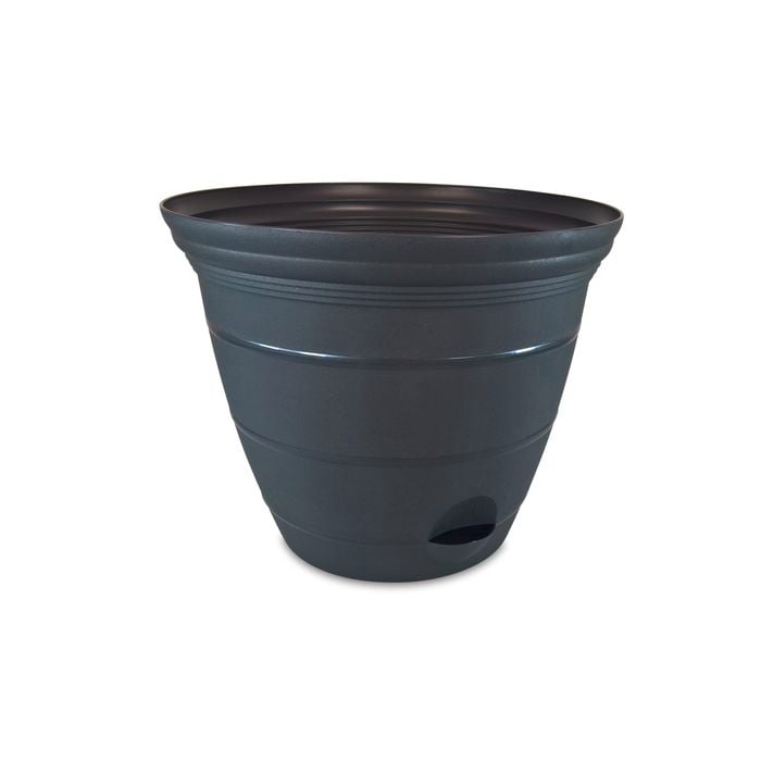 Eden 25cm Charcoal Roman Self Watering Planter