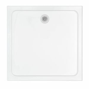 Decina Prelude 905 Shower Base Rear waste
