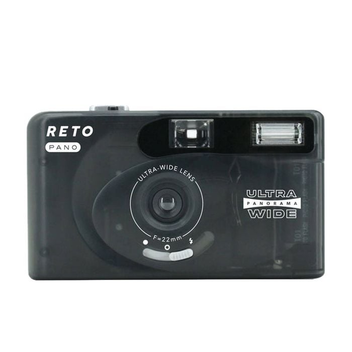 Reto Pano 35mm Film Camera Sheer Black