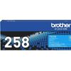 Brother TN-258C Cyan Toner Cartridge for Brother Printers