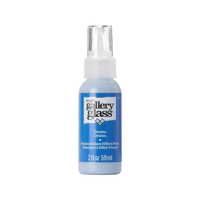 Plaid 59ml Denim Gallery Glass Paint