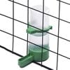 Rooster Farms Bird Cage Water Dispenser Drinker For Pet Parrot Budgie Aviary