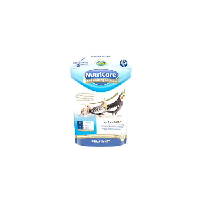 Vetafarm Nutricore Hand Rearing Baby Birds Formula 450g