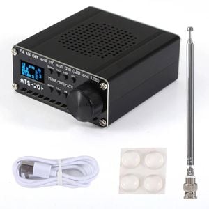 Radio Receiver Oled Display Black