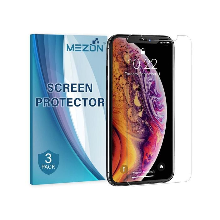 3 Pack MEZON Apple iPhone XS Max (6.5") Anti-Glare Matte Film Screen Protectors