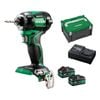 HiKOKI 36V Brushless 1/4" Impact Driver Kit - WH36DCHRZ