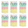 6PK Topchef Pastel Silicone Heat Resistant Baking Mould - Donut Cotton Candy