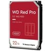 Western Digital WD Red Pro 22TB 3.5' NAS HDD SATA3 7200RPM 512MB Cache 24x7 300TBW ~24-bays NASware 3.0 CMR Tech 5yrs wty