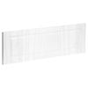 Kaboodle 900mm Provincial White Heritage Slimline Door