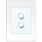 HPM VIVO 2 White Gang Wall Switch