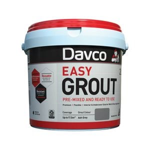 Davco 2L Ash Grey Ready To Use Easy Grout