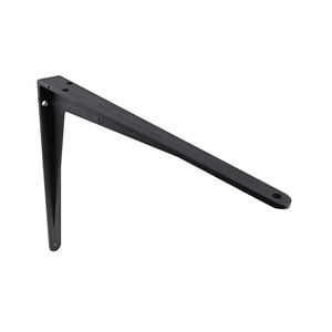 Carinya 400 x 350mm Black Heavy Duty Cast Aluminium Angle Bracket - 400 x 350mm