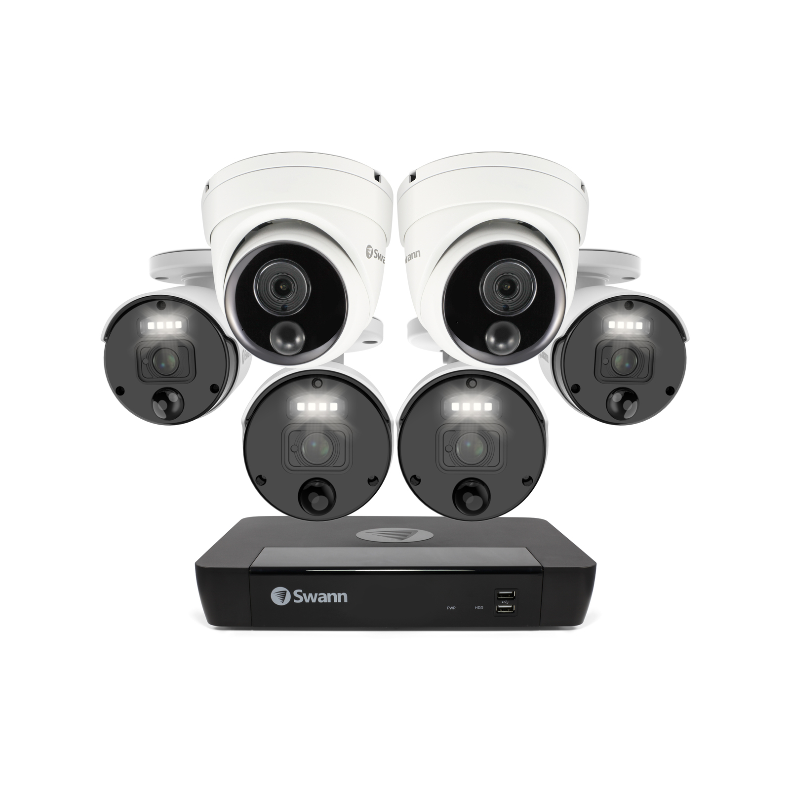 Swann Master-Series 4K Upscale 6 Camera 8 Channel NVR | SWNVK-876804B2D-AU