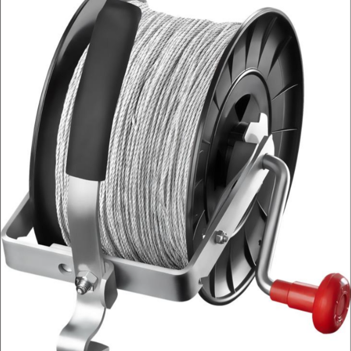 PEL Economy Reel Prewound 400m Poliwire White 