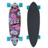 Rad Board Co Complete Pintail Mini Longboard Skateboard - Donut Asteroid 9