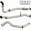 Ignite Exhausts Nissan Patrol GU (Y61) Coil Spring Ute 4.2L 3" Turbo-Back Exhaust With Dump Pipe & Pipe Only