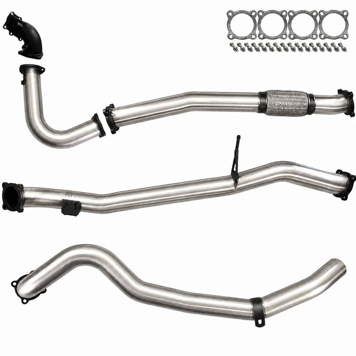 Ignite Exhausts Nissan Patrol GU (Y61) Coil Spring Ute 4.2L 3" Turbo-Back Exhaust With Dump Pipe & Pipe Only
