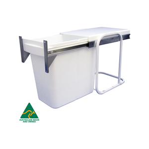 Kimberley 44L Concealed Door Mounted Slide Out Kitchen Bin